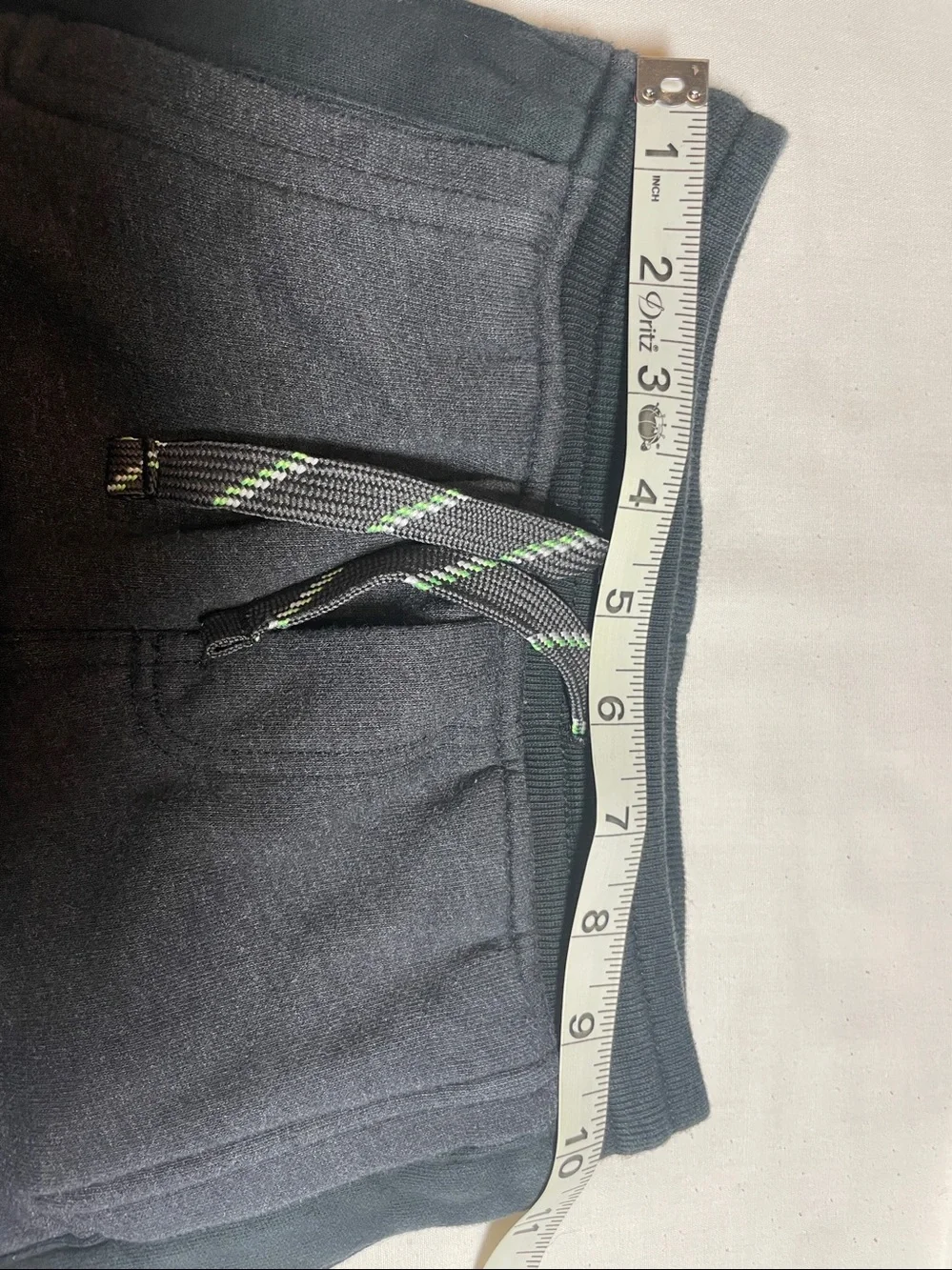 OshKosh B'gosh Dark Gray Fleece Jogger Pants with Side Stripe
